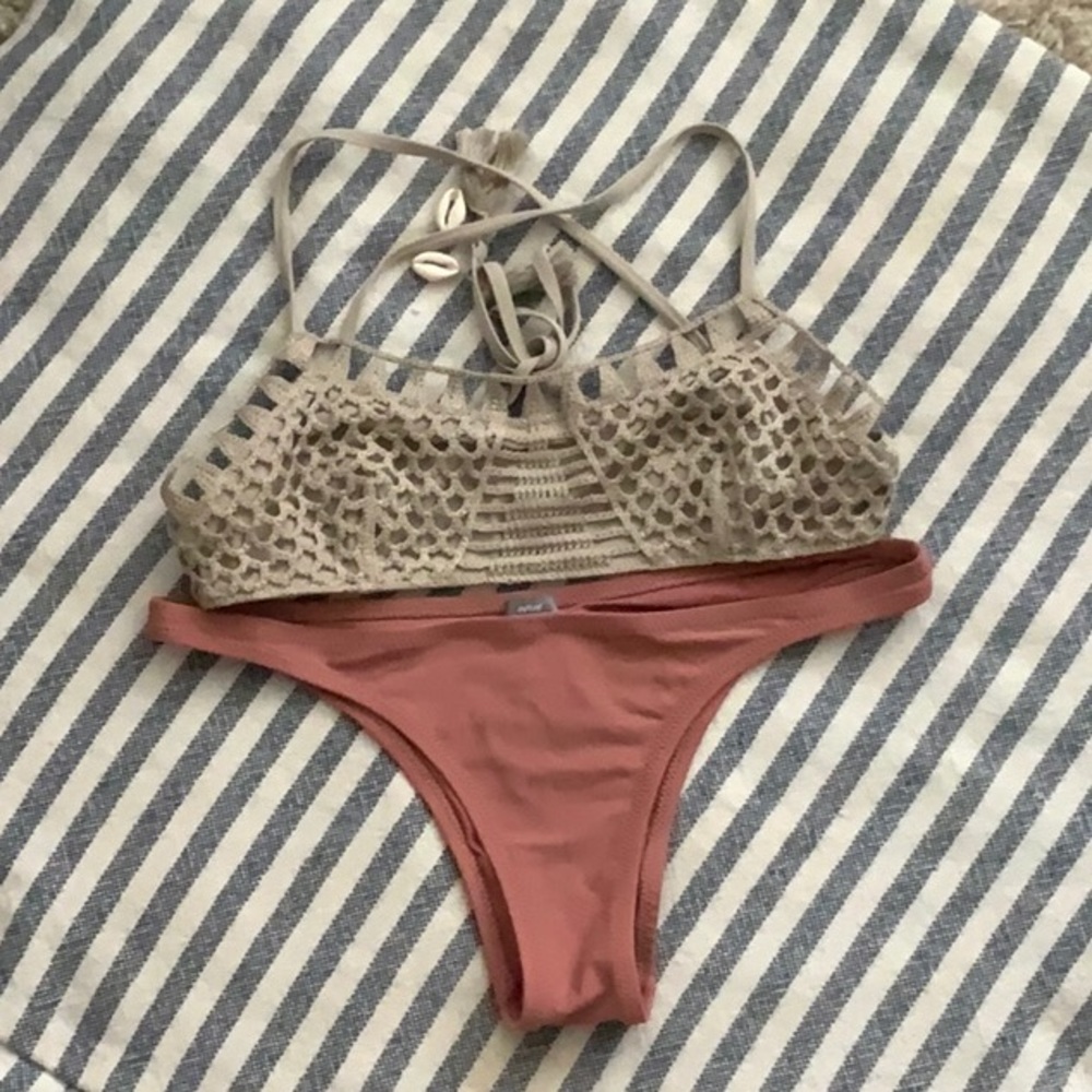 Aerie crochet bikini